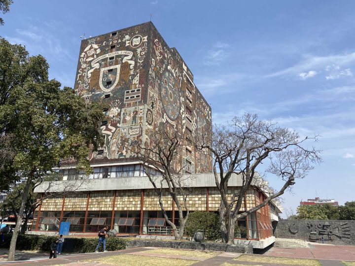 墨西哥城 UNAM 大学中央图书馆 UNAM